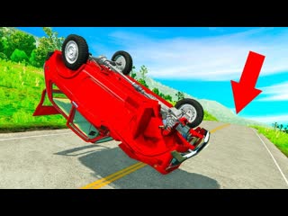 porn безумные падения на дороге смерти выжить после 1000 переворотов в beamng drive hd