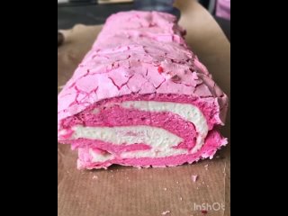 porn восхитительный розовый меренговый рулет наша группа во онтакте торт рецепт vк hd