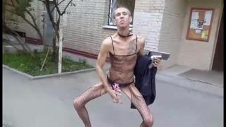 porn голый алексей панин в женском белье дрочит на улице hd