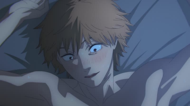 porn денджи и химено человек бензопила chainsaw man аниме момент hd