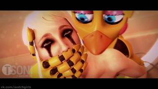 porn rule34 five nights at freddys fnaf chica chica has some fun at the beach sfm 3d porn sound 1min hd