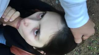 porn отсосала после учебы классный минет за гаражами hd