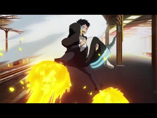 porn пламенная бригада пожарных enen no shouboutai anirise многоголосая озвучка трейлера hd