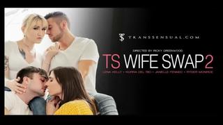 porn ts wife swap 2 обмен транс женами 2 korra del rio lena kelly janelle fennec ryder monroe hd
