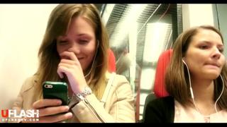 porn спалила как парень дрочит член в метро снимает на телефон hd