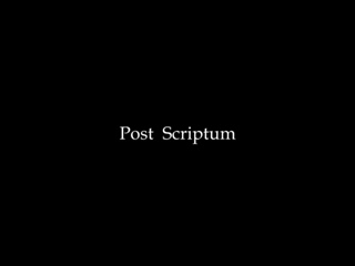 porn post scriptum yfm 2018 fsc hd