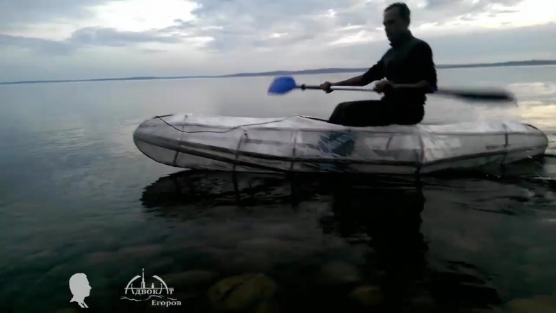porn самодельная прозрачная байдарка из веток и пленки homemade stretch wrap kayak hd