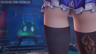 porn квест ке цин genshin impact keqing hentai tentacle хентай тентакли hd