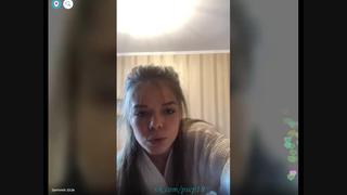 porn сексуальная девушка спалила сосок при переодевании periscope перископ hd