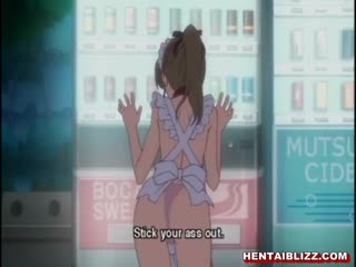 porn хентай молодая горничная на поводке вынуждена сосать твердый член hd