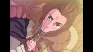 porn porn on titan shingeki no kyojin gabi braun artist d art hentai animated video hd