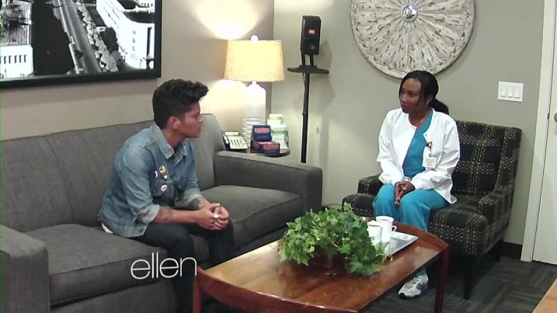 porn снято скрытой камерой бруно с медсестрой на the ellen show hd