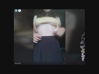 porn молодая разделась для зрителей домашнее грудь попа попка сиськи девочка студентка порно blowjob язык hd