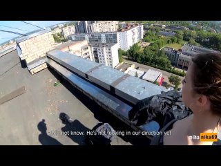 porn экстремальный секс на крыше русской порно парочки miha nika69 hd