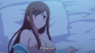porn хентай порно инцест присунул спящей сестре закинув ногу на кровати hd