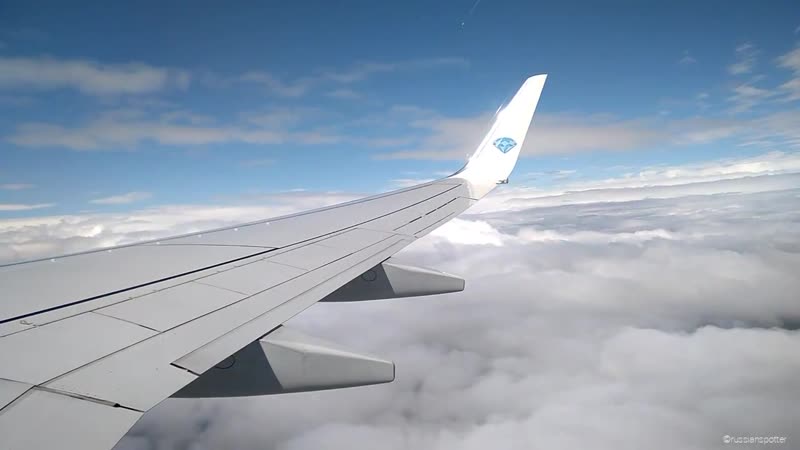 porn красивый заход и посадка boeing 737 800wl авиакомпании алроса в аэропорту домодедово dme hd