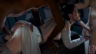porn rey skywalker x stormtrooper group sex gangbang bbc blacked interracial 3d sex porno hentai by niisath star wars hd