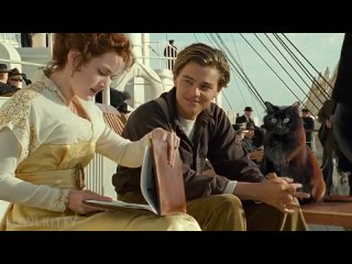 porn найдена альтернативная версия культового фильма титаник titanic with a cat hd
