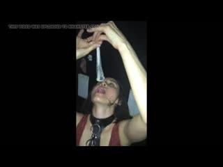 porn глотает сперму с презерватива камшот конча минет шалава шлюха slut wife gangbang glory hole cum eating hd