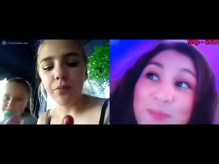 porn девушка настя с сюрпризом в чат рулетке притворился девушкой реакция людей на маску снэпчата hd