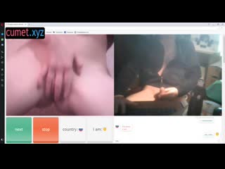 porn возбуждённая девочка потекла по вебке coomeet перископ оomegle ometv skype секс чат кумит hd