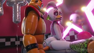 porn hot hd fnaf glamrock chica sex porn parody fnaf9 security breach hd