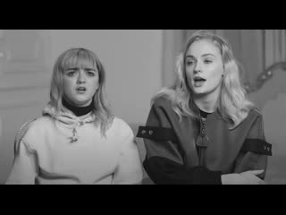 porn первый раз мэйси уильямс и софи тернер hd
