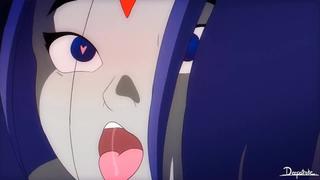 porn raven and beastboy юные титаны рейвен animation anime porno 18 аниме анимация хентай sex секс hentai anal тинтакли hd