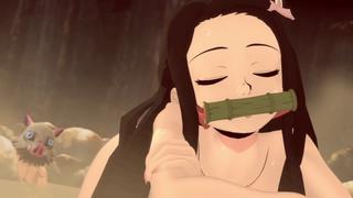 porn nezuko getting fucked demon незуко клинок рассекающий демонов animation anime porno 18 аниме анимация хентай sex hd