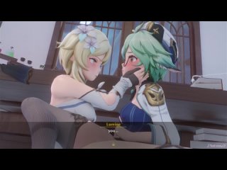 porn a night in mondstadt happy accident part 2 геншин импакт сахароза люмин с animation anime porno 18 аниме анимация hd