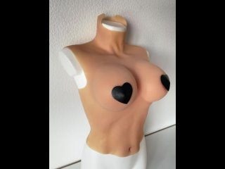 porn имитатор женской груди силиконовая накладная женская грудь торс размер чашечки d hd