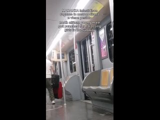 porn an italian man deals with a north african migrant who was porn girls and women on the train hd