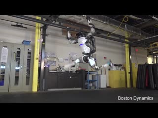 porn boston dynamics научила робота atlas выполнять гимнастические упражнения hd