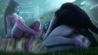 porn warcraft pmv world of warcraft wow porn sylvanas tyrande elf draenei human hentai sfm nsfw rule34 r34 sex порно hd