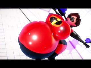 porn elastigirl porn full body inflation the incredibles by imbapovi hd