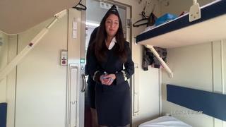 porn соблазнил проводницу в поезде русская речь hd