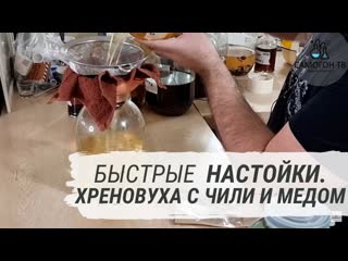 porn быстрые настойки домашняя хреновуха с чили перцем и мёдом hd