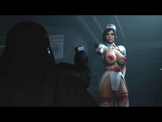 porn ада вонг мод эротический костюм латекс медсестра resident evil sexy mods ada wong 18 нижнее резидент секси 3d хентай hd