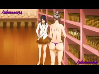 porn мари курихара и мэйко шираки раздеваются момент из аниме школа тюрьма meiko shiraki mari kurihara prison school hd