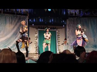 porn 8 16 сяо альбедо и венти genshin impact hd