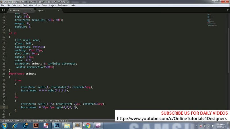 porn css loading animation floating text loading effect hd