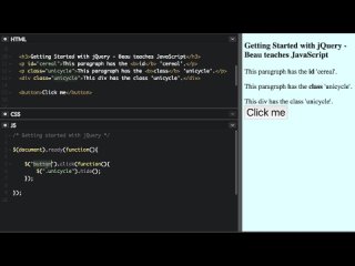 porn getting started with jquery tutorial beau teaches javascript hd