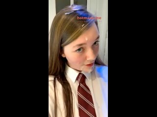 porn подружка кореянка в школьной форме очень хочет ебаться и кончать на лицо после горячего миньета выебал крошку на hd