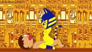 porn египетская кошка ankha ankha zone анкха egyptiain cat хентай hentai секс sex hd
