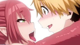 porn dus kemonokko tsuushin the animation episode 3 hentai хентай big tits breasts handjob monster girl apron eggs harpy hd