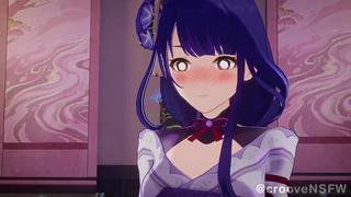 porn raiden x yae miko райден x яэ мико genshin impact hd