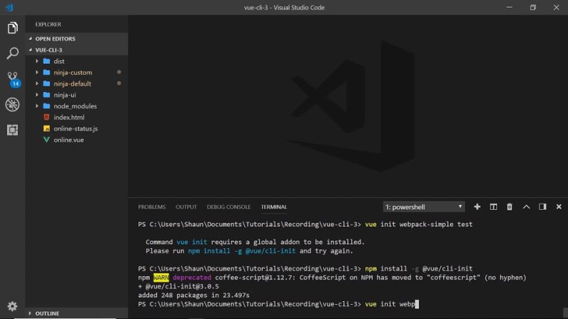 porn vue cli3 tutorial 10 using vue init with the new cli hd