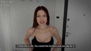 porn хозяйка квартиры хотела украсть задаток но ее трахнули в мокрую киску порно трах ебля секс porn milf home шлюха hd