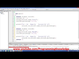 porn c programming for beginners 25 struct structures in c hd