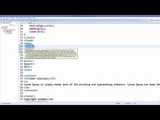 porn html5 tutorial for beginners 13 html5 section header footer and nav hd